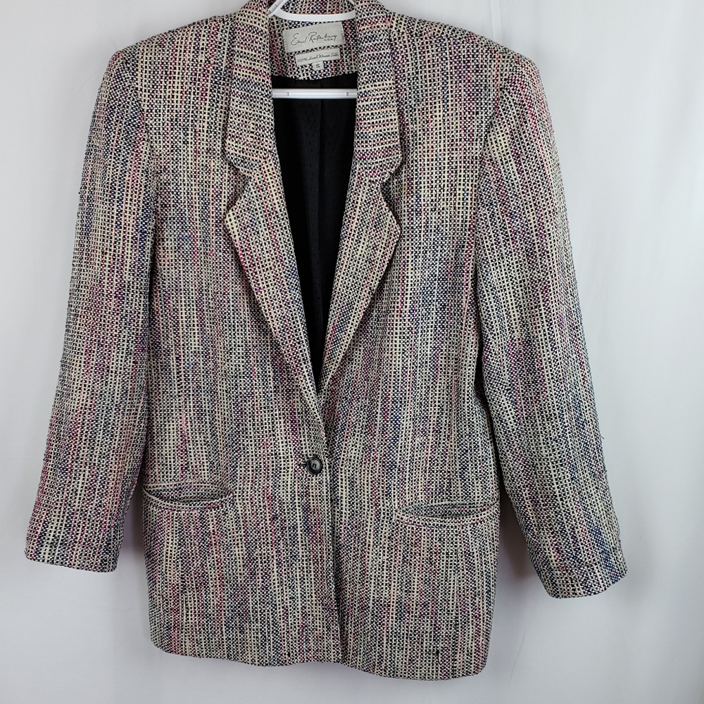Emil Rutenberg VintageTweed Silk Blazer
